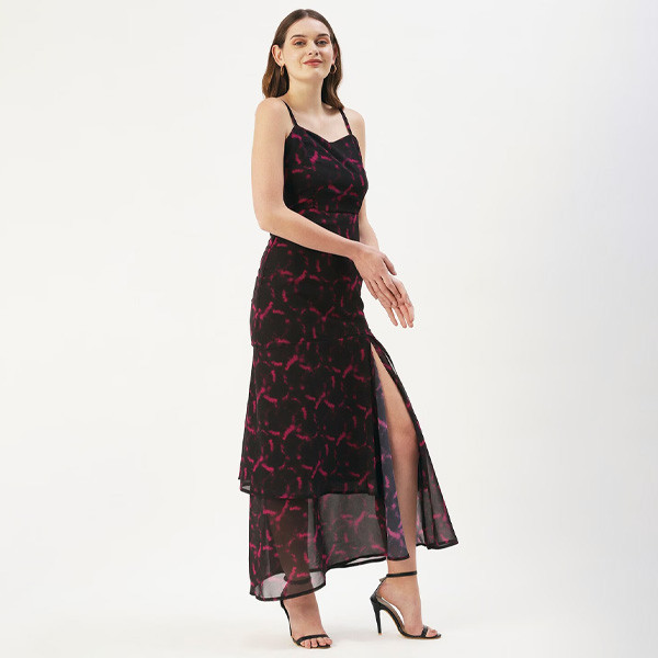 Georgette Maxi Dress